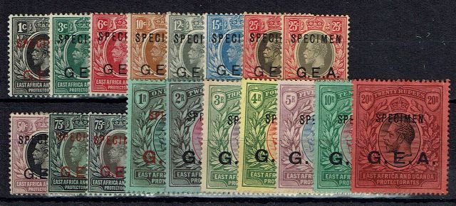 Image of Tanganyika - Tanganyika SG 45S/61S LMM British Commonwealth Stamp